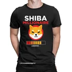 Футболка Шиба-ину для мужчин и женщин, армейская криптовалюта HODL, с принтом монета-Токена, шиб, миллионер, одежда для погрузки манги, летняя рубашка