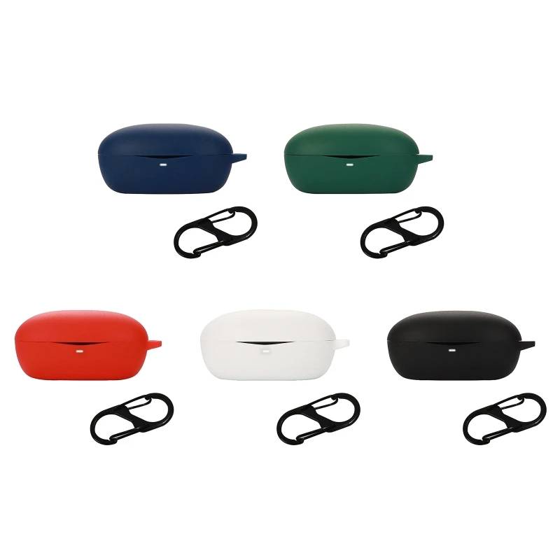 for Baseus Encok W11 Wireless Earphone Protective Case Impact-resistant Housing Anti-dust Sleeve Washable Soft Cover