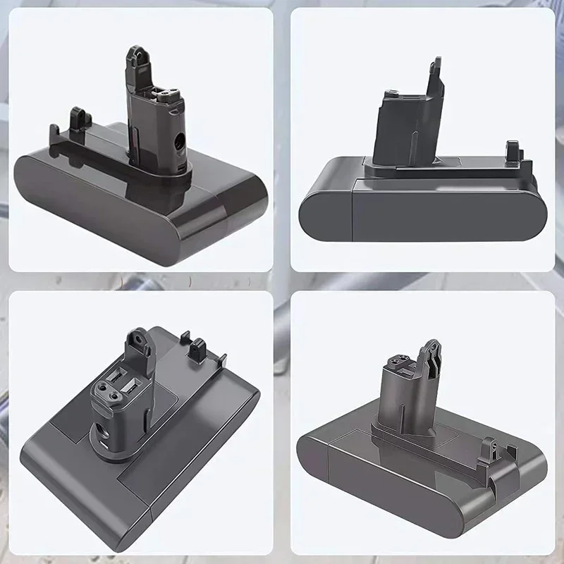 Фото Аккумулятор типа AB для пылесосов Dyson, подходит для моделей DC35, DC45, DC31, DC34, DC44, DC31, Animal DC35 Animal, 22.2В. №3