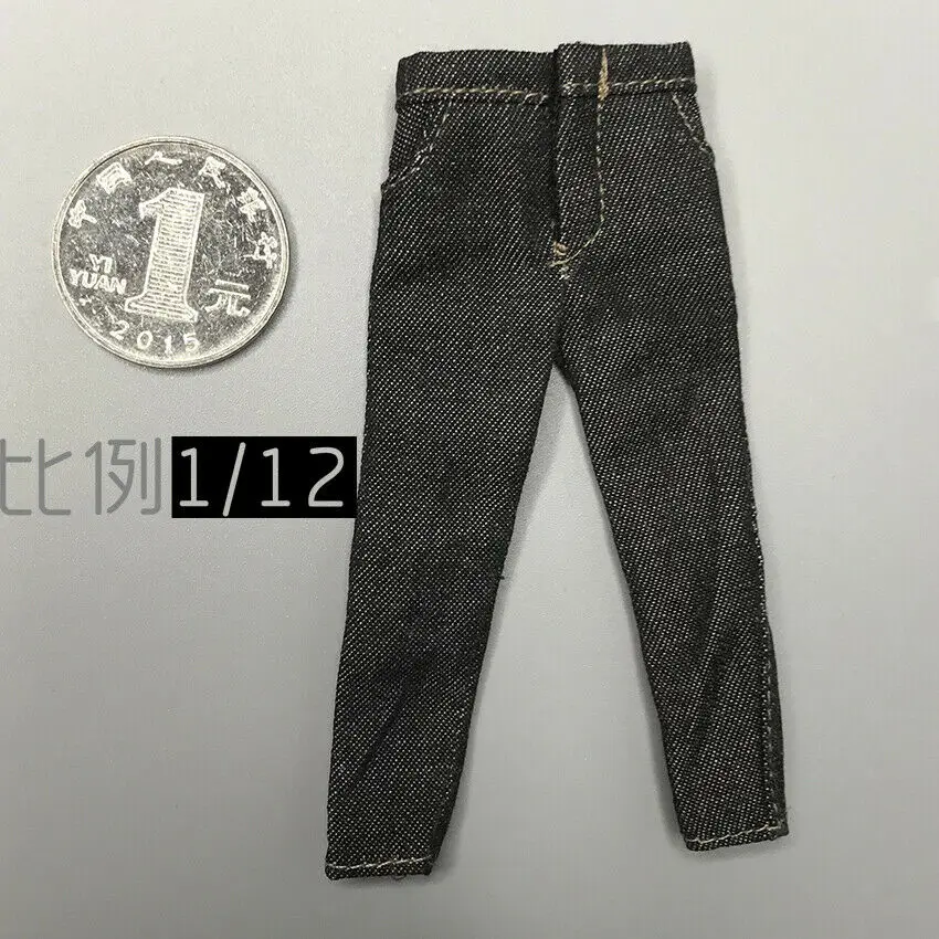 

1/12 Trendy Soldier Jeans Model for 6" SHF 3ATOYS Body Figure Doll