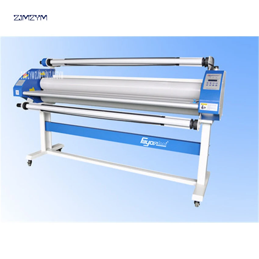 

1620 мм широкоформатный рулонный ламинатор для ламинирования, рулонный ламинатор 0,8-кВт, мощный холодный рулонный ламинатор FY1600DA