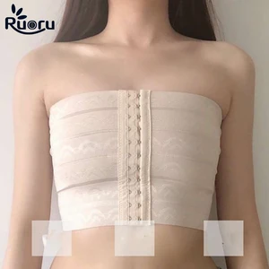 Ruoru Breathable Strapless Chest Bust Tube Binder Trans Les Lesbian Tomboy Cosplay Costumes For Cos 