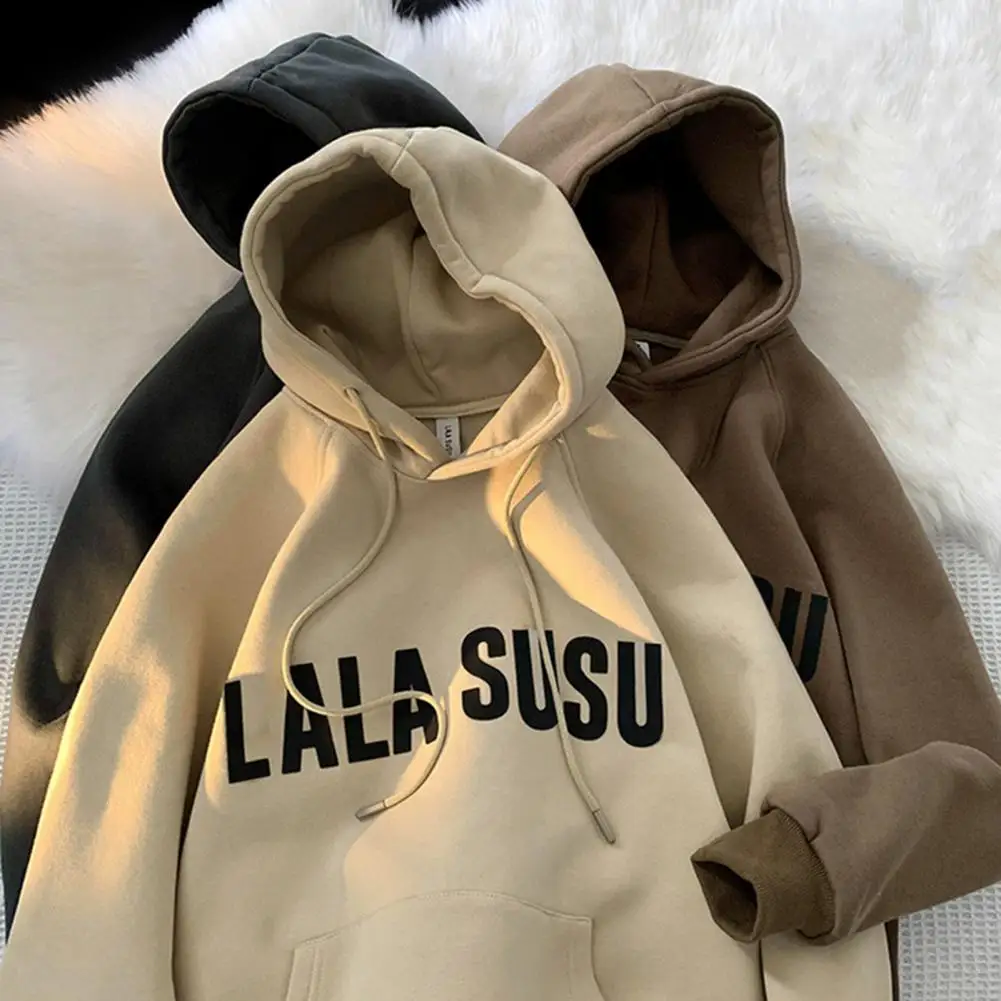 

Stylish Thickened Coldproof Hoodie Sweatshirt Men Hoodie Super Soft Keep Warm