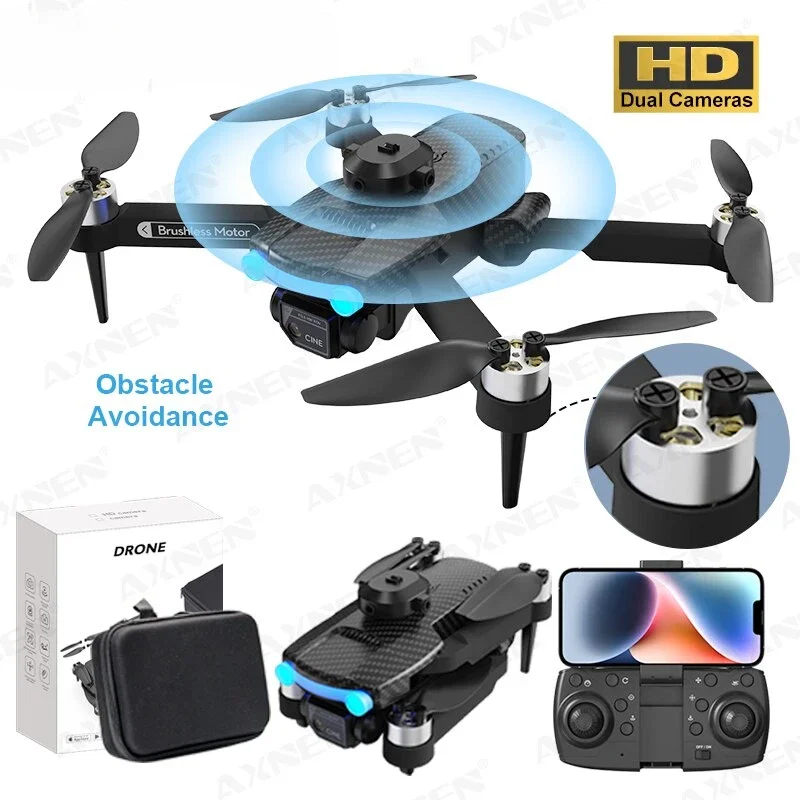 

XT204 Mini Drone 4K Aerial Photography Brushless Motor 360° Obstacle Avoidance Foldable Quadcopter Toys Aircraft RC Dron