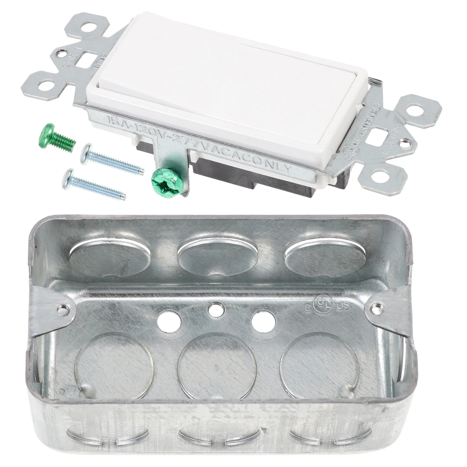 

Rocker 3- Way AC Quiet Switch Paddle Wall Switch Single- Pole AC Quiet Switch In Wall On/ Off Power Switch Replacement
