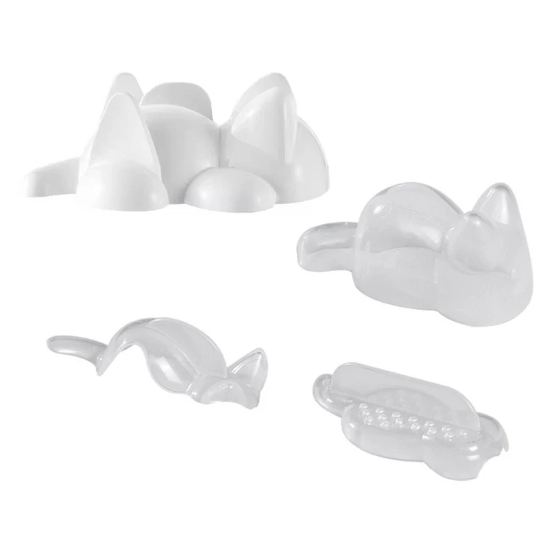 Набор из 2 форм для онигири в форме кошек формы рисовых рулетов кухонный гаджет