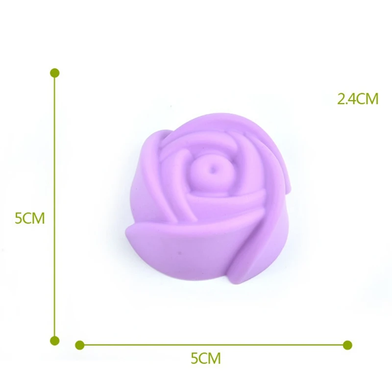10 шт. Цветочная подкладка для кексов инструмент выпечки силиконовые печенья мыла