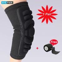 byepain 1pair volleyball elbow pads mountain bike cycling protection dancing brace support mtb elbow protector sports tape