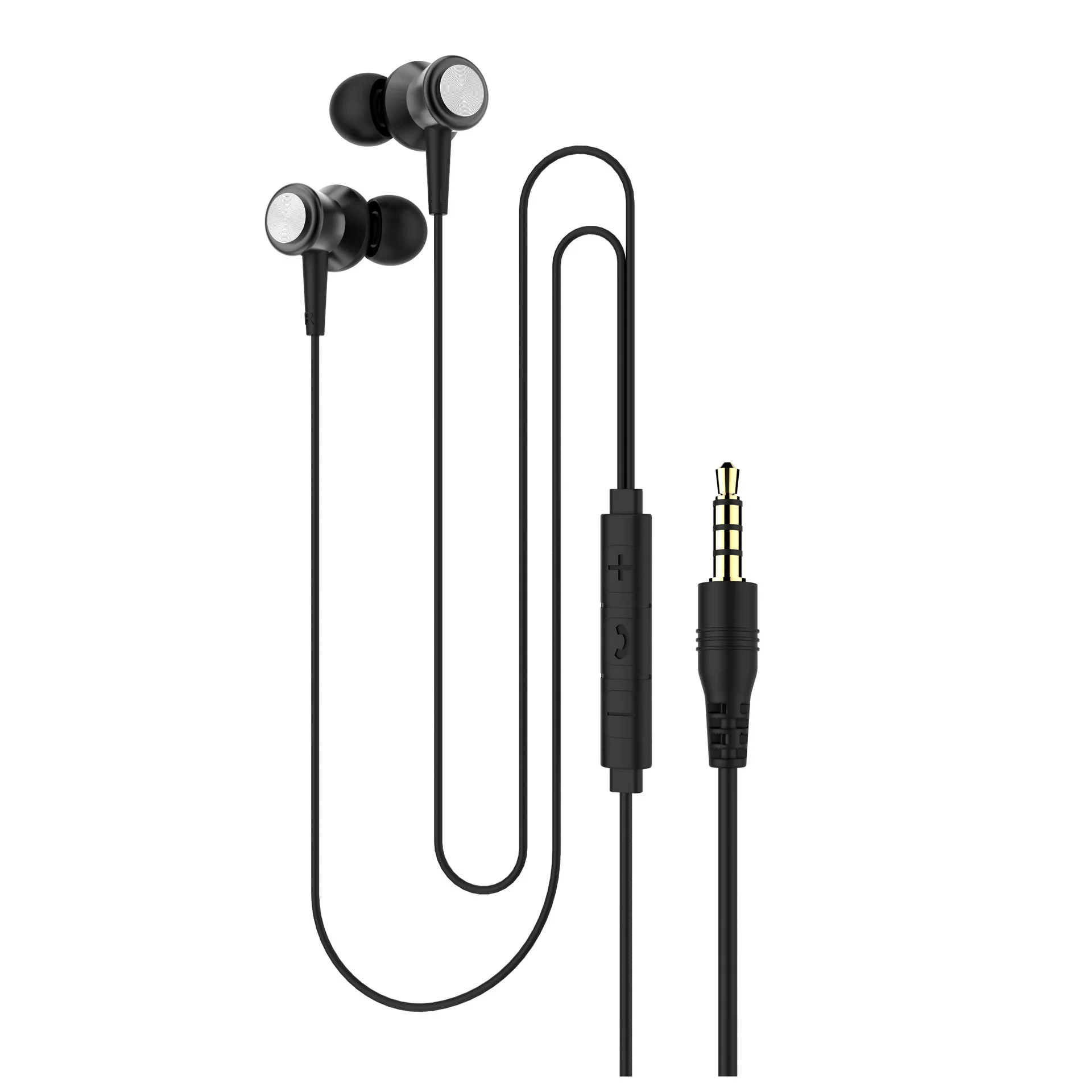 

in-Ear Headphones for Apple Android Huawei Cellphone Drive-by-Wire with Microphone 3.5mm Wired Music Headphones
