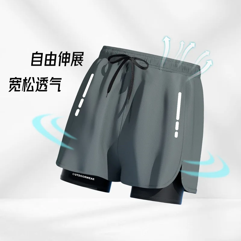 Мужские быстросохнущие беговые тренировочные трансграничные пляжные песочные