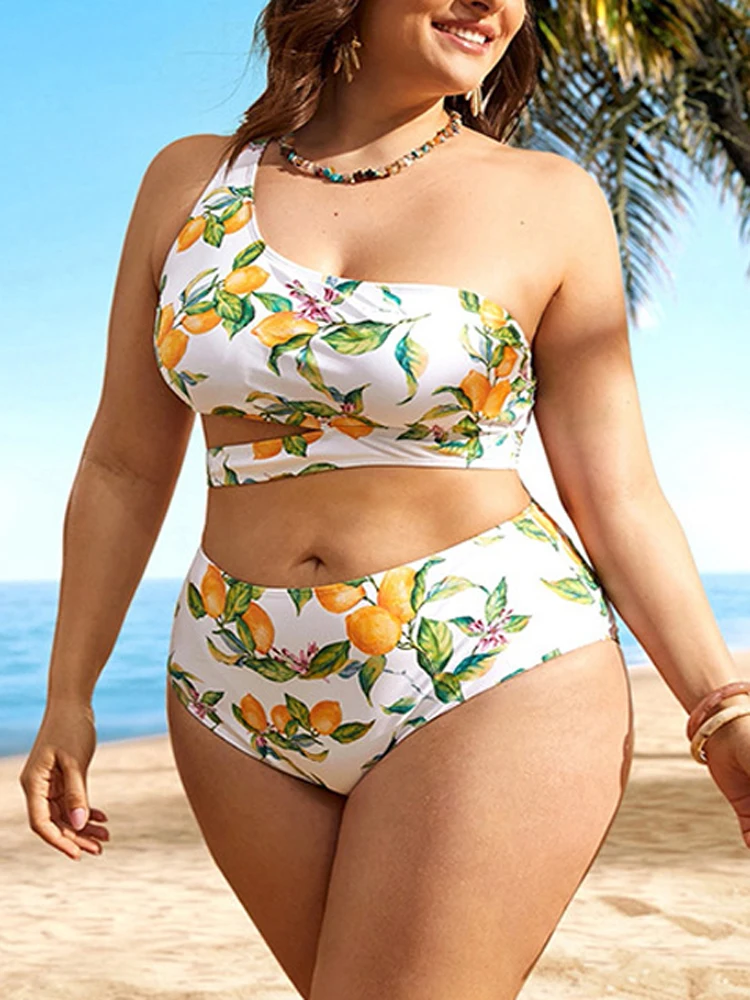 

2022 New XL-6XL Bikinis Set Women Swimsuit Swimwear Plussize Bathing Swimming Beachwear Suit For Famle