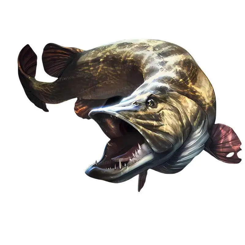 

Ящик для инструментов для любителей рыбалки, наклейки для рыбалки, автомобиля, водостойкая виниловая наклейка на бампер, заднее окно, ноутбук, самоклеящаяся наклейка SH812