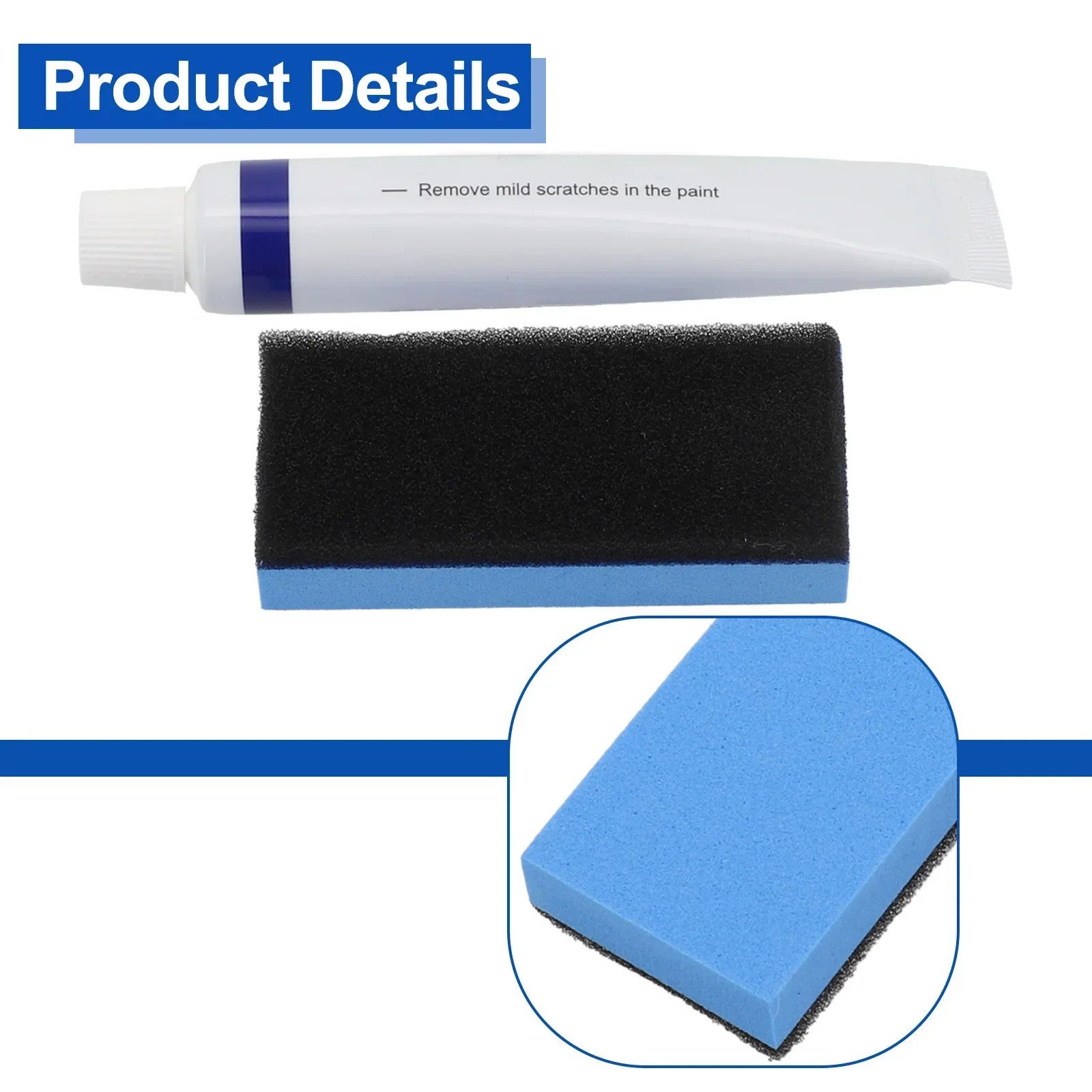 Средство для удаления царапин восковая Полировка и кузова 1 комплект
