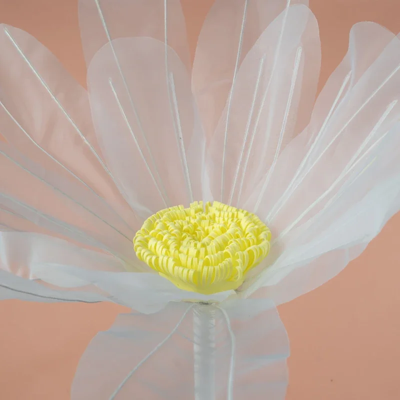 60 см Искусственный Маковый цветок свадебные принадлежности марлевый для