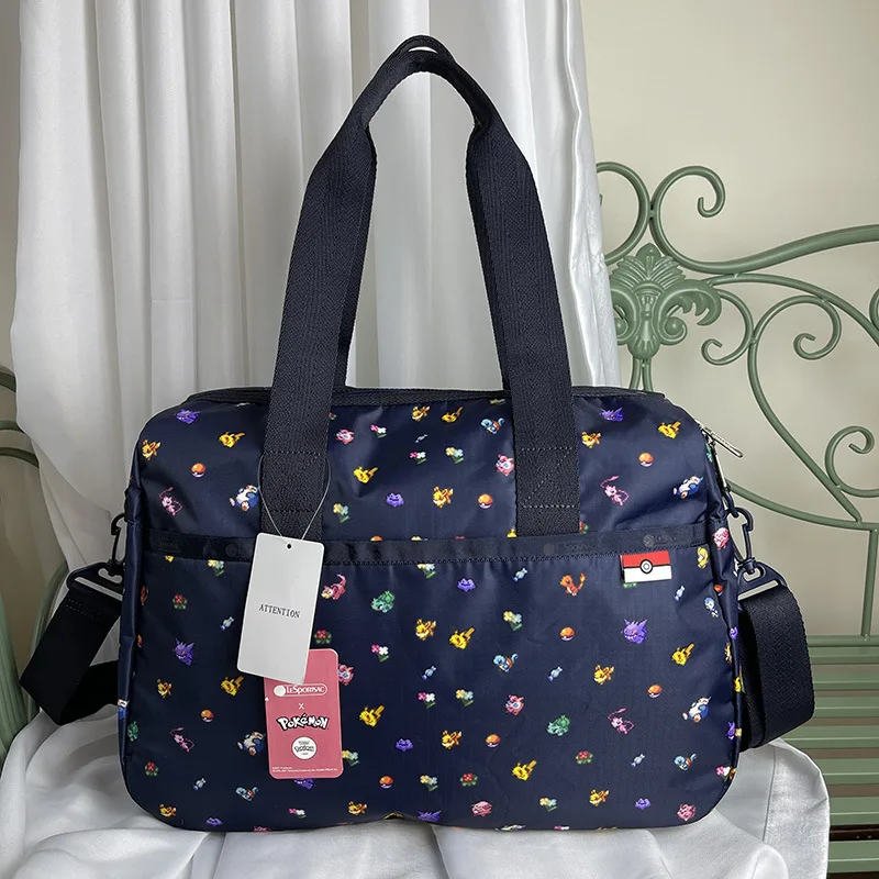 Модная легкая сумка-тоут Lesportsac Мультяшные тоторы Hellokts аниме сумки на плечо