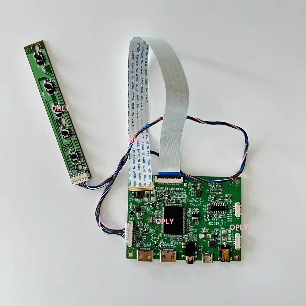 Плата контроллера Micro USB EDP 2 совместимая с mini HDMI для светодиодного монитора PV156FHM-N20