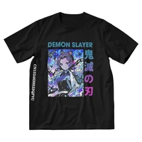 demon slayer kimetsu no yaiba t shirt men novelty t shirts anime manga shinobu kocho tshirt cotton gothic animes clothes