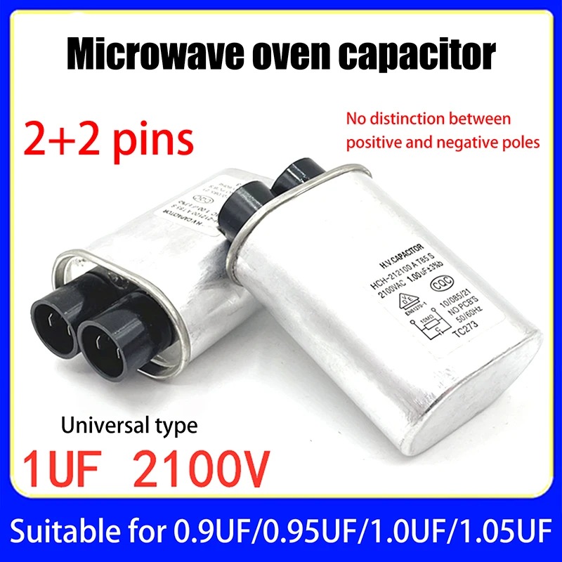

Конденсатор для микроволновой печи 1,0 UF 2100V