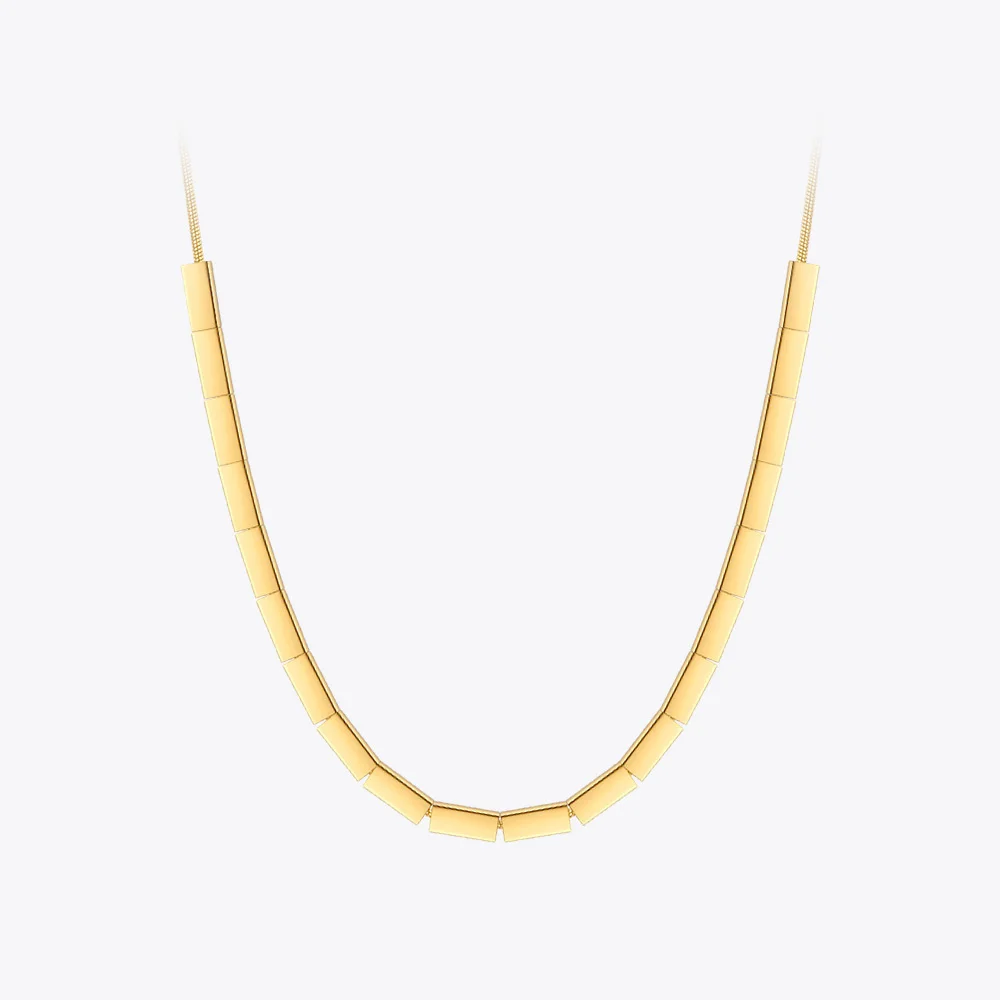 

Женское Ожерелье-Кубок ENFASHION, Золотистое Ожерелье из нержавеющей стали 2021, геометрическое ожерелье, бижутерия, подарок P213260