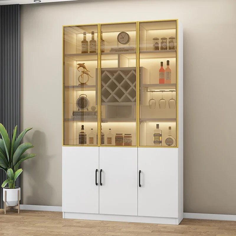 Демонстрационный винный шкаф для дома гостиной стеклянная дверь обеденный