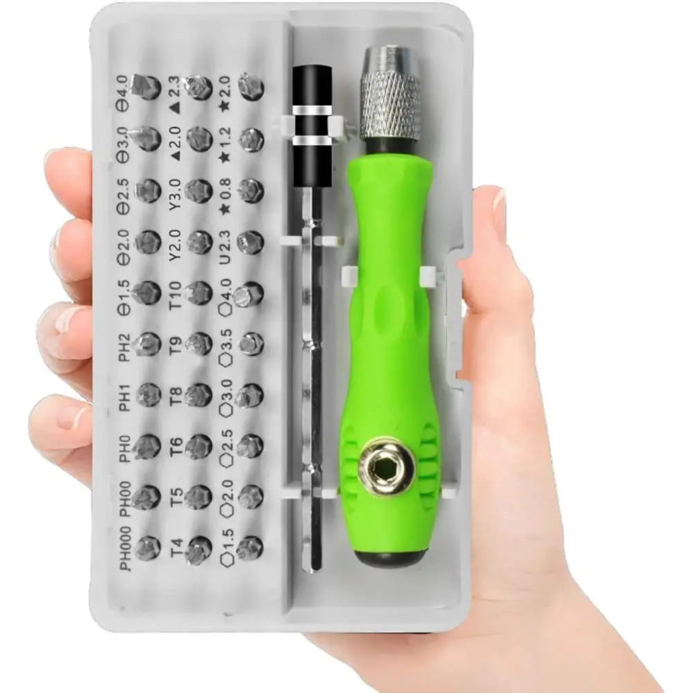 

32 In 1 Small Screwdriver Set Electronics Precision Repair Tool Set Mini Magnetic Screwdriver Kit For Phone Laptop Computer