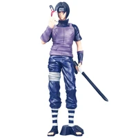 naruto shippuden anime model itachi figure gk action figure figurine 26cm 10inch abs statue collectible toy doll figma