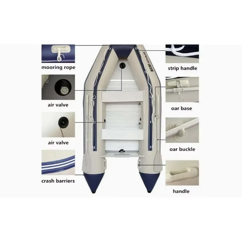 Горячая распродажа: Сертифицированная надувная скоростная лодка MSA QL-RIB-360 с алюминиевым корпусом, дрифтинговая, из ПВХ толщиной 0,9 мм, устойчивая, на заказ, 14+1 мест (art.: 3920dbcb44131) - 3920dbcb44131