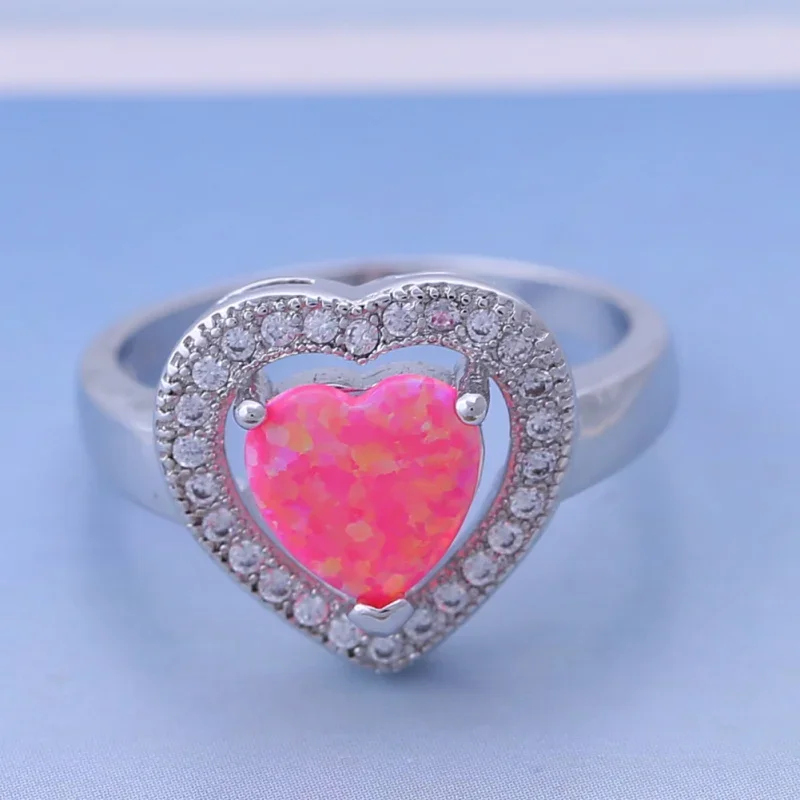 JLR595 Лидер продаж Платиновое покрытие настоящий синтетический красочный опал и