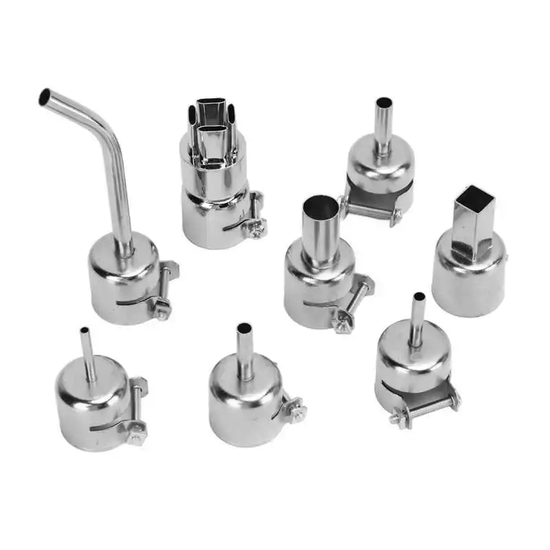 

Комплект насадок для пистолета горячего воздуха, насадки для паяльной станции, фиксирующий винт для ремонта электроники