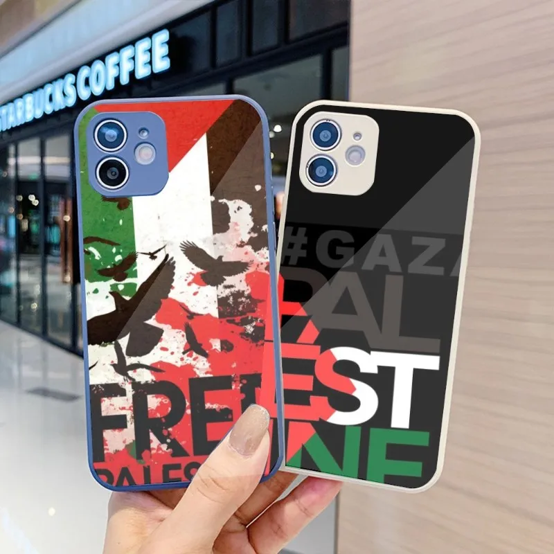 

Чехол для телефона с картой Палестины для IPhone 14 13 12 11 Pro Max X XR XS 8 7 Plus чехол для телефона из жидкого стекла