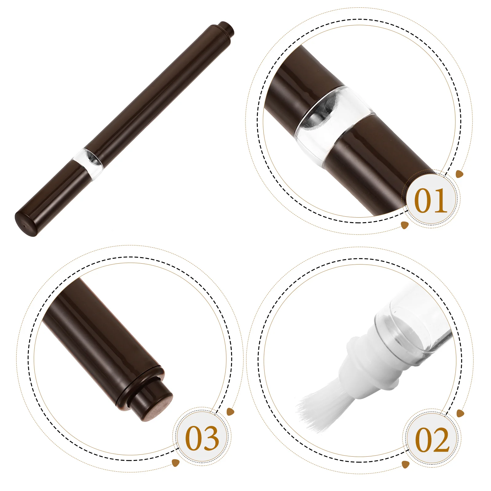 Ручка для блеска губ Масло кутикулы многоразовые пустые бутылочки лака ногтей