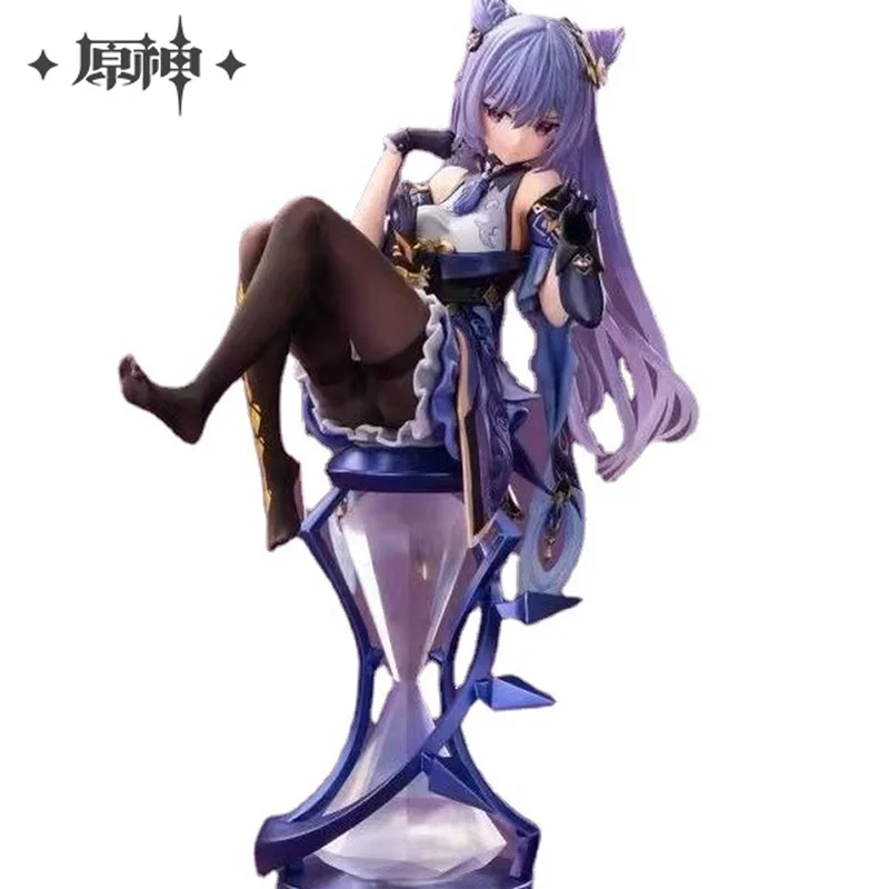 

Ударная игра Genshin 22 см, мультяшный персонаж, резьба, прозрачная двухсторонняя скульптура, фигурка Статуэтка из ПВХ игрушки