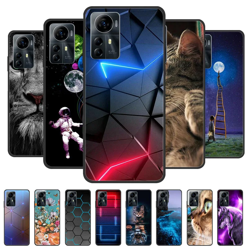 Для ZTE Blade V41 Smart чехол A7050 Силиконовая задняя крышка чехол для телефона ZTE для ZTE Blade V41 Smart Cases V41Smart 2023 Мягкий Бампер coque