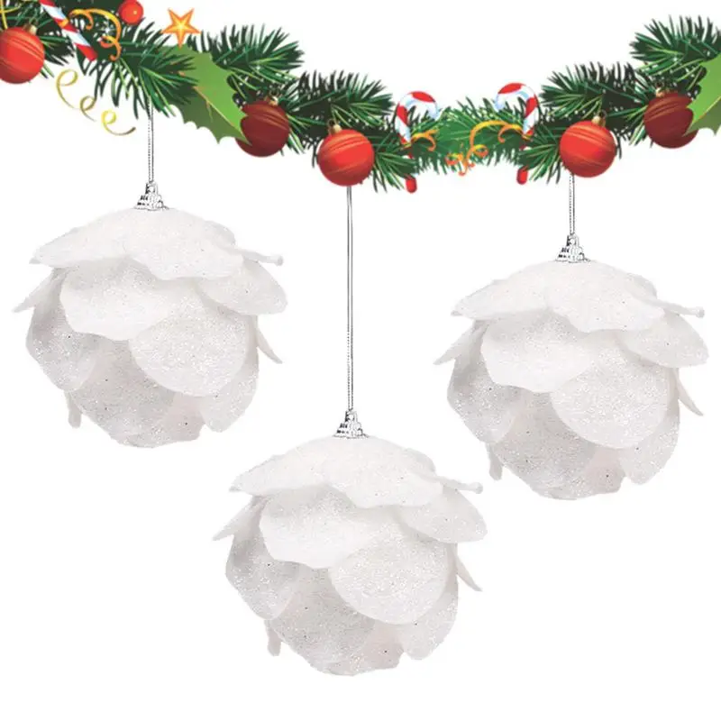 

Белый Рождественский шар, украшение для елки, рождественские украшения для елки, венков, стен, дверей, Рождественский шар из пены Decor