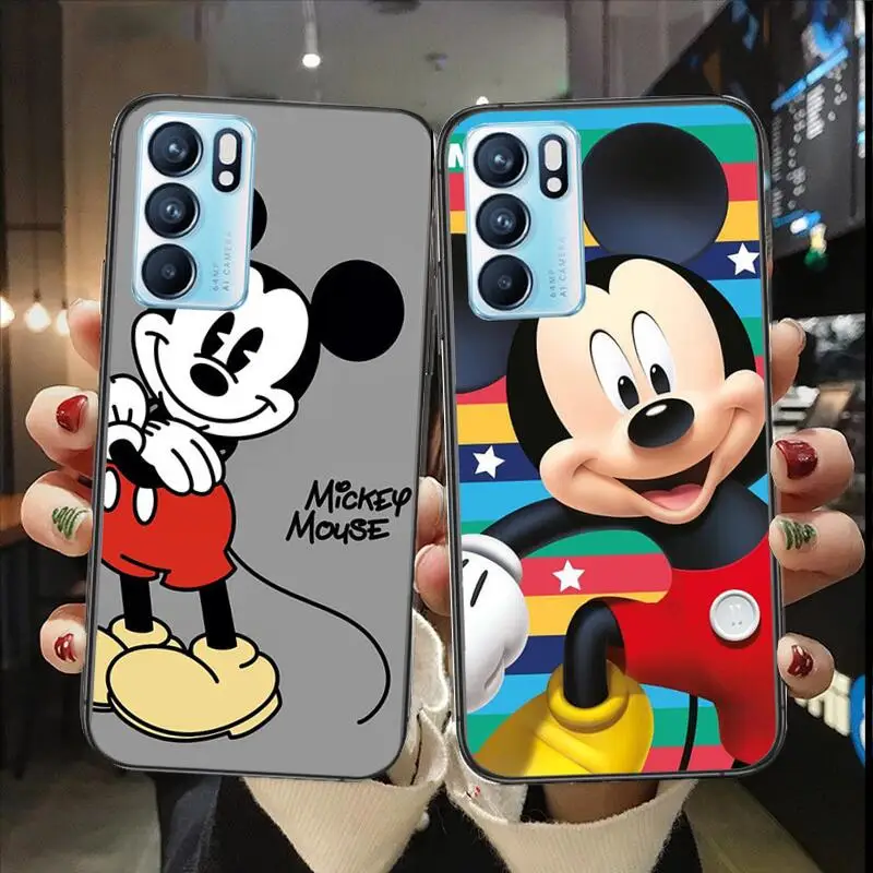 

mickey minnie Phone cover for oppo A91 find x3 pro Realme C3 C21 8 pro phone case