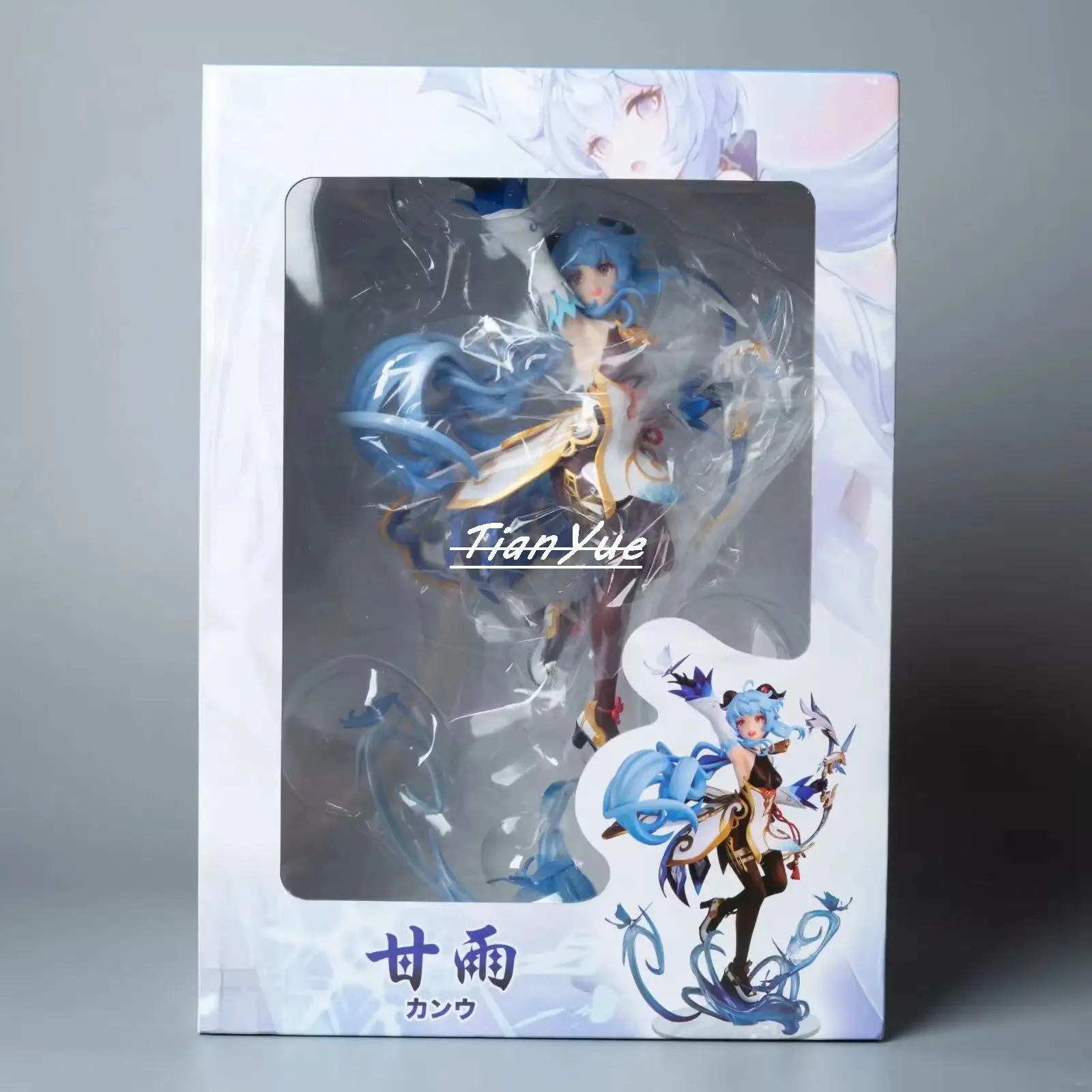 

Genshin Impact Half fairy FW Blue hair 1/7 Action Figure Model Toy 26cm