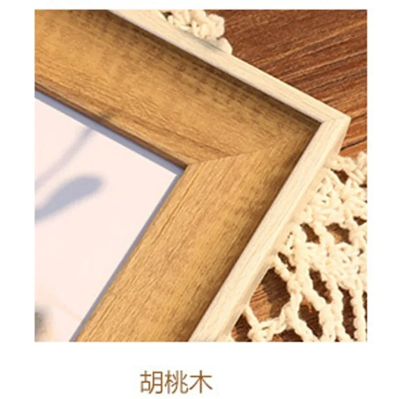 5/6 дюймовая квадратная фоторамка в скандинавском стиле, рамка для вышивки крестиком, квадратная фоторамка, настенное украшение для дома