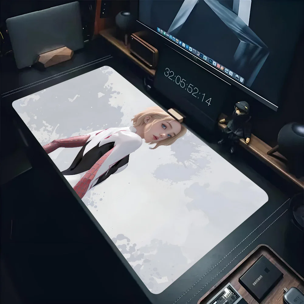 1pc hot superhero woman Gwen Stacy Non-slip Mouse Pad Suitable For Office Computers Laptops E-sports Game Desk Mats XXL Keyboard