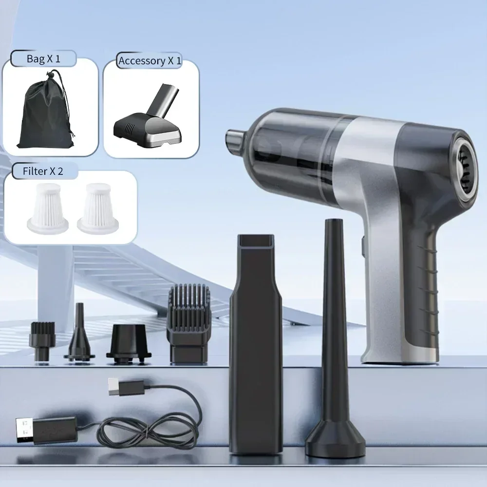 

Автомобильный пылесос 4 in1Wireless пылесос ручной пылесос для дома портативный беспроводной мощный автомобильный пылесос