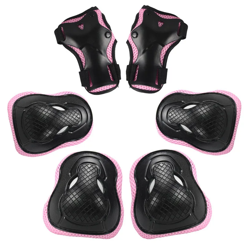 

6pcs/set Skating Protective Gear Set for Adult Kids Men Women Elbow Pads Bicycle Skateboard Ice Skate Roller Bike Knee Protector