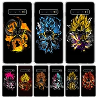 dragon ball backgrounds for samsung galaxy s10 plus s20 fe s21 s22 ultra phone case s10e s8 s9 s7 edge j4 housing shell coque
