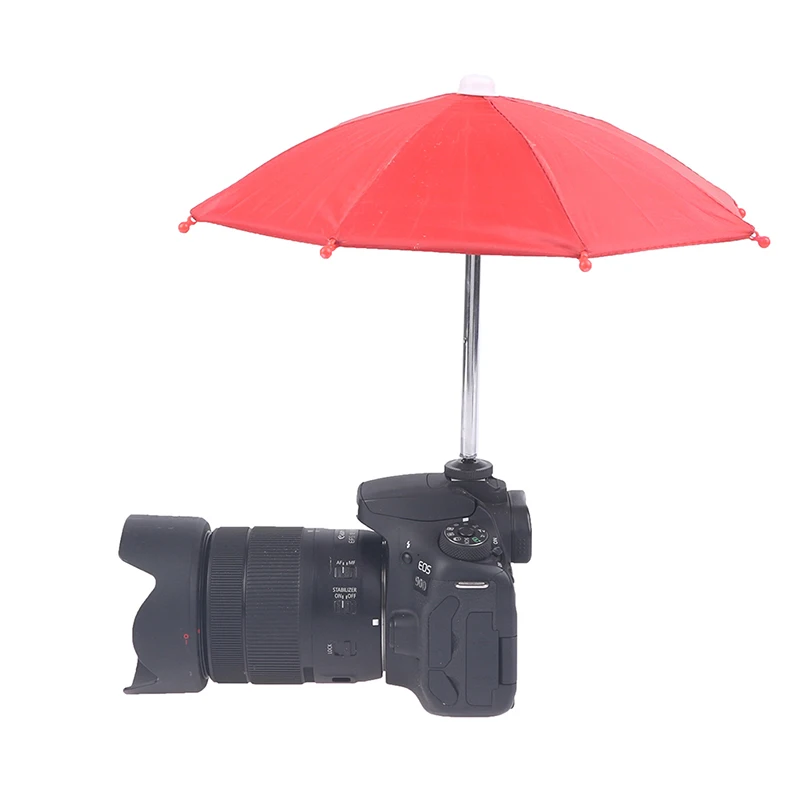

1PC Multiple colour Dslr Camera Umbrella Sunshade Rainy Holder For General Camera Photographic Camera Studio Accessories