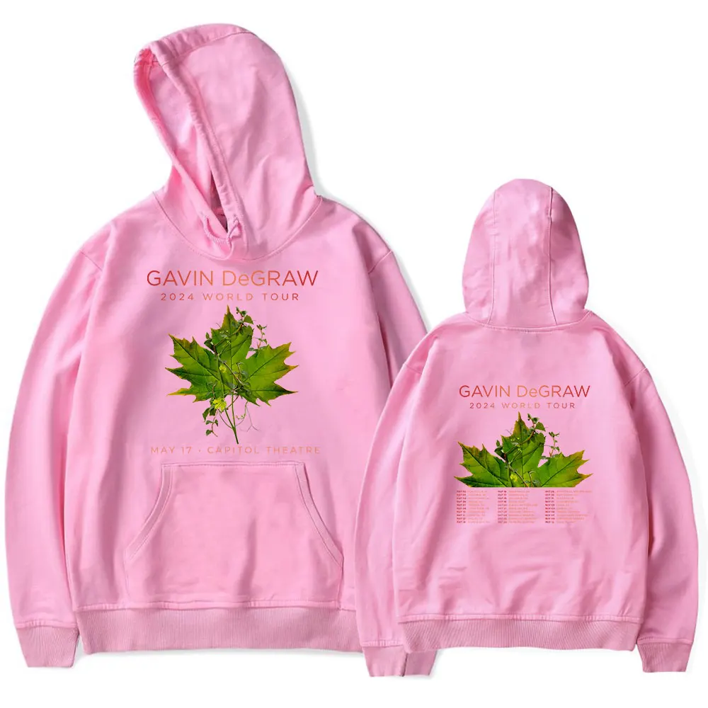 Толстовка с капюшоном Gavin DeGraw альбом 2025 классический свитшот пуловер длинными