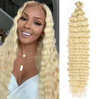 dansama synthetic 32inch deep wave twist crochet hair natural afro curls crochet braids ombre braiding hair extensions for women