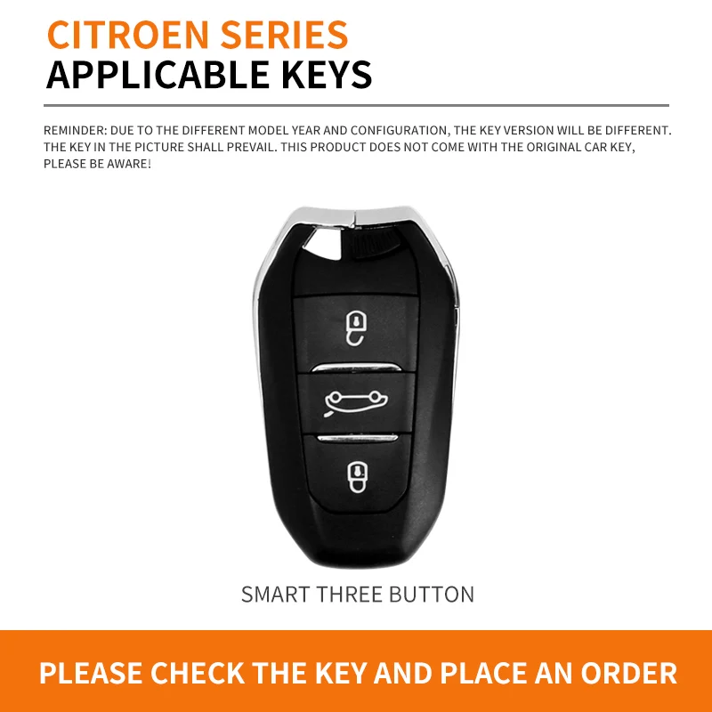 Кожаный автомобильный флип-чехол из цинкового сплава защитный чехол для