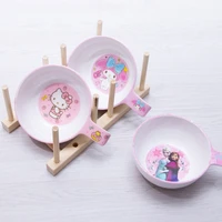 cute sanrio hello kitty my melody cartoon tableware frozen doraemon anime dip bowl rice bowl dessert bowl children cutlery gift