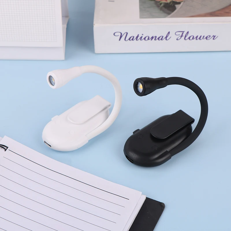 Компактная Светодиодная лампа для защиты глаз регулируемый ночник с защелкой на