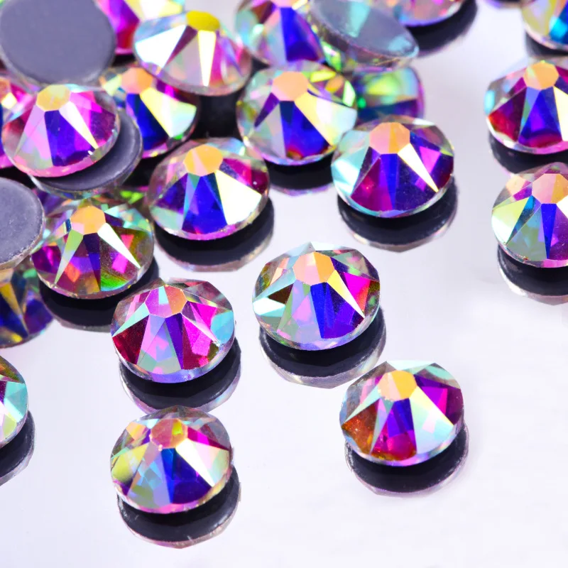 

Eight big and eight small hot drilling glass crystal diamond nail stick drill DIY accessories clothing accessories hot melt adhe