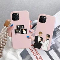 lip gallagher shameless gallavich phone case for iphone 11 12 13 mini pro xs max 8 7 6 6s plus x xr solid candy color case