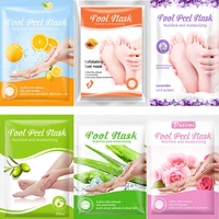 exfoliating foot mask scrub foot care feet patches socks for pedicure socks feet peeling mask removes calluses dead skin